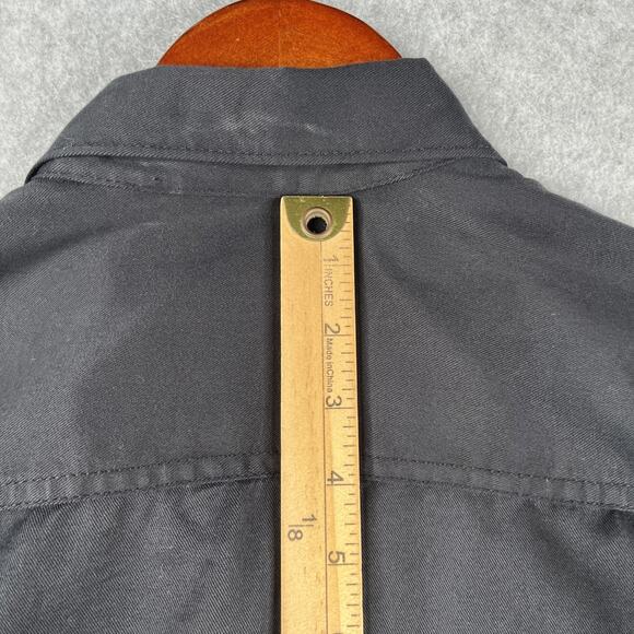 Tommy Bahama Shirt Small Black Lightweight Pocket Button Up Long Sleeve Men New - Picture 11 of 15